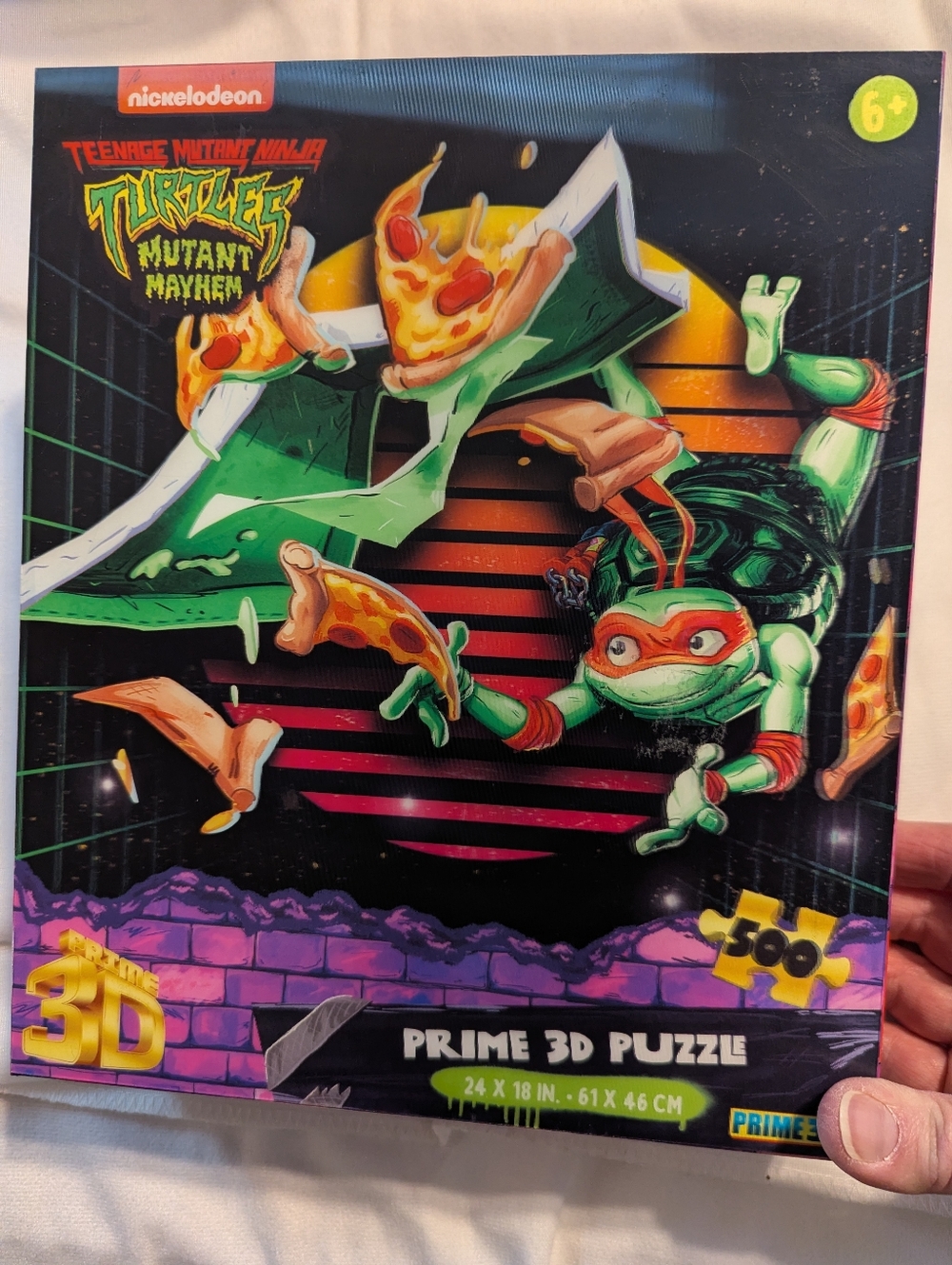 Nickelodeon TMNT Mutant Mayham Prime 3D 500 Piece Puzzle Brand New Sealed